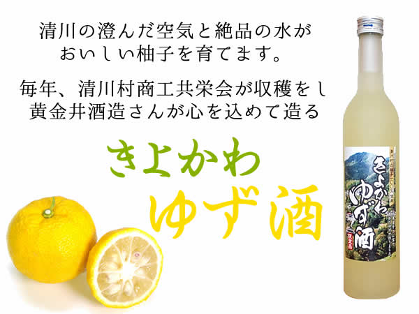 きよかわゆず酒
